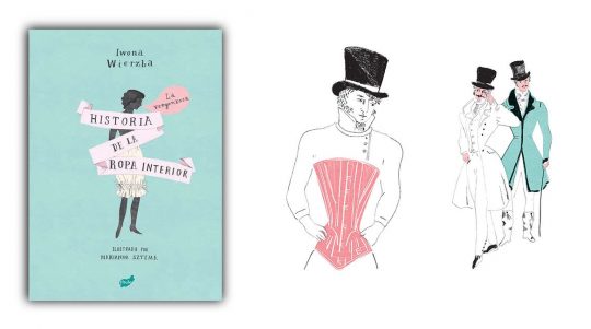 La vergonzosa historia de la ropa interior, libro ilustrado de Iwona Wierzba y Marianna Sztyma.
