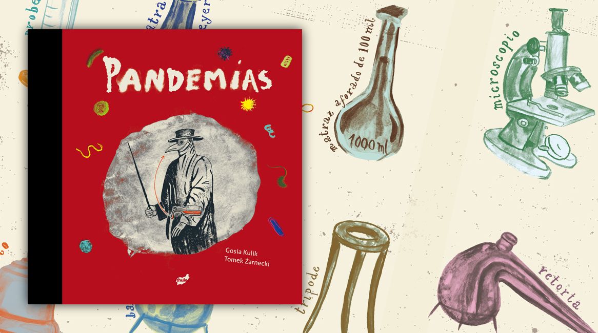 Pandemias, libro ilustrado de Tomek Żarnecki y Gosia Kulik